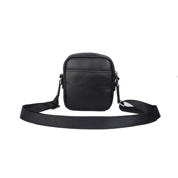 Black Cross Body Small Essentials Bag - Image 11