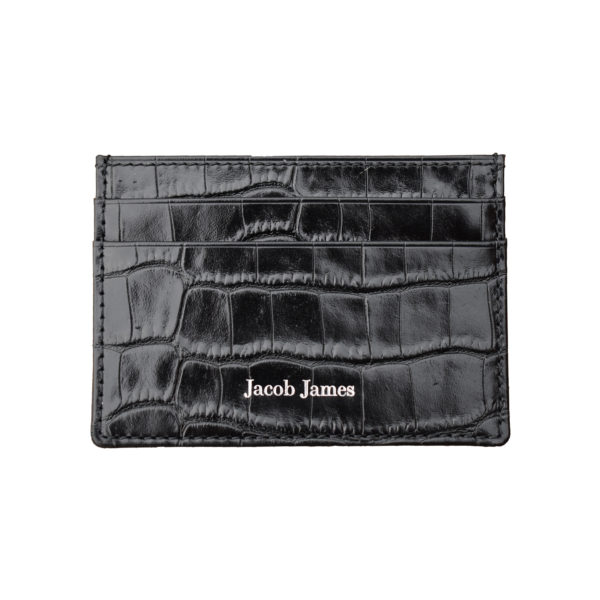 Crocodile Pattern Leather Card Holder